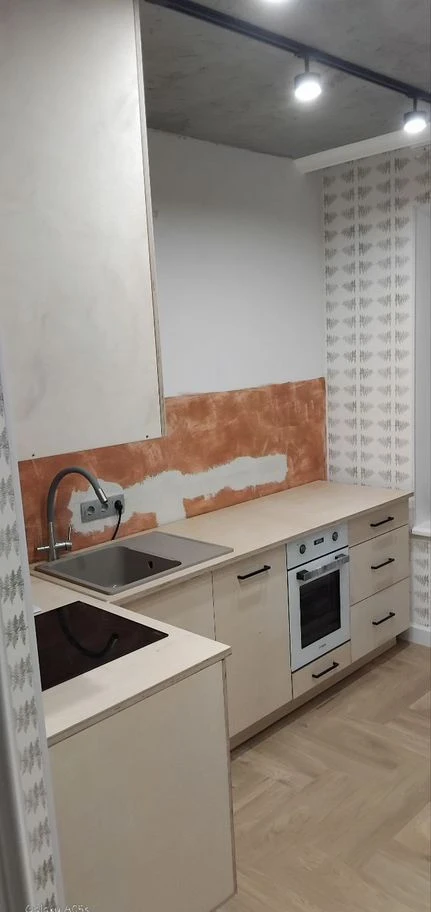 Кухня из фанеры