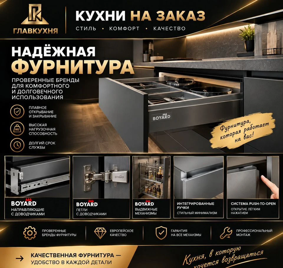 Кухни на заказ в Москве и Московской области