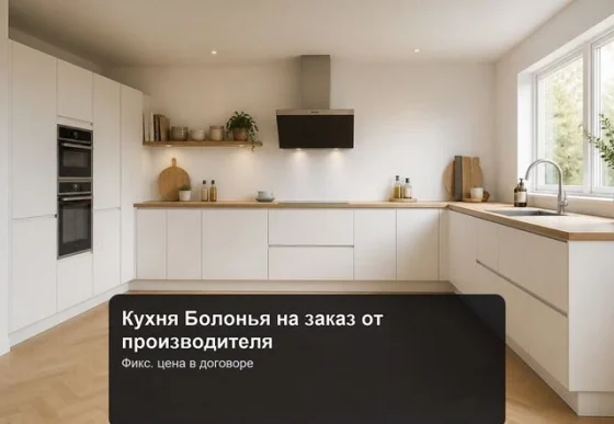 Кухня Болонья-9 угловая из ЛДСП Egger на заказ