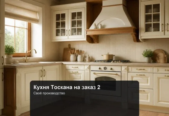 Модульная кухня Тоскана-5 из МДФ на заказ